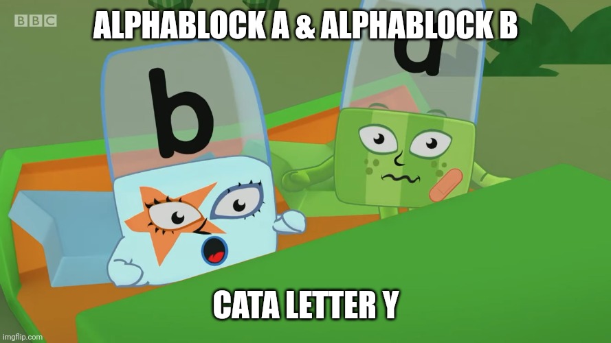 Charlie And The Alphabet Letter Y Wakes Alphablock A & Alphablock B ...