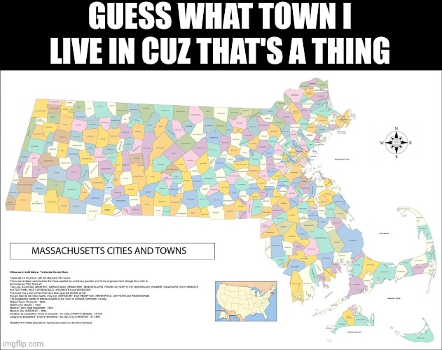Del you can't answer | GUESS WHAT TOWN I LIVE IN CUZ THAT'S A THING | made w/ Imgflip meme maker