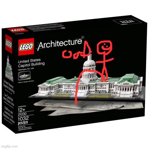 Lego United States Capitol Building | image tagged in lego united states capitol building | made w/ Imgflip meme maker