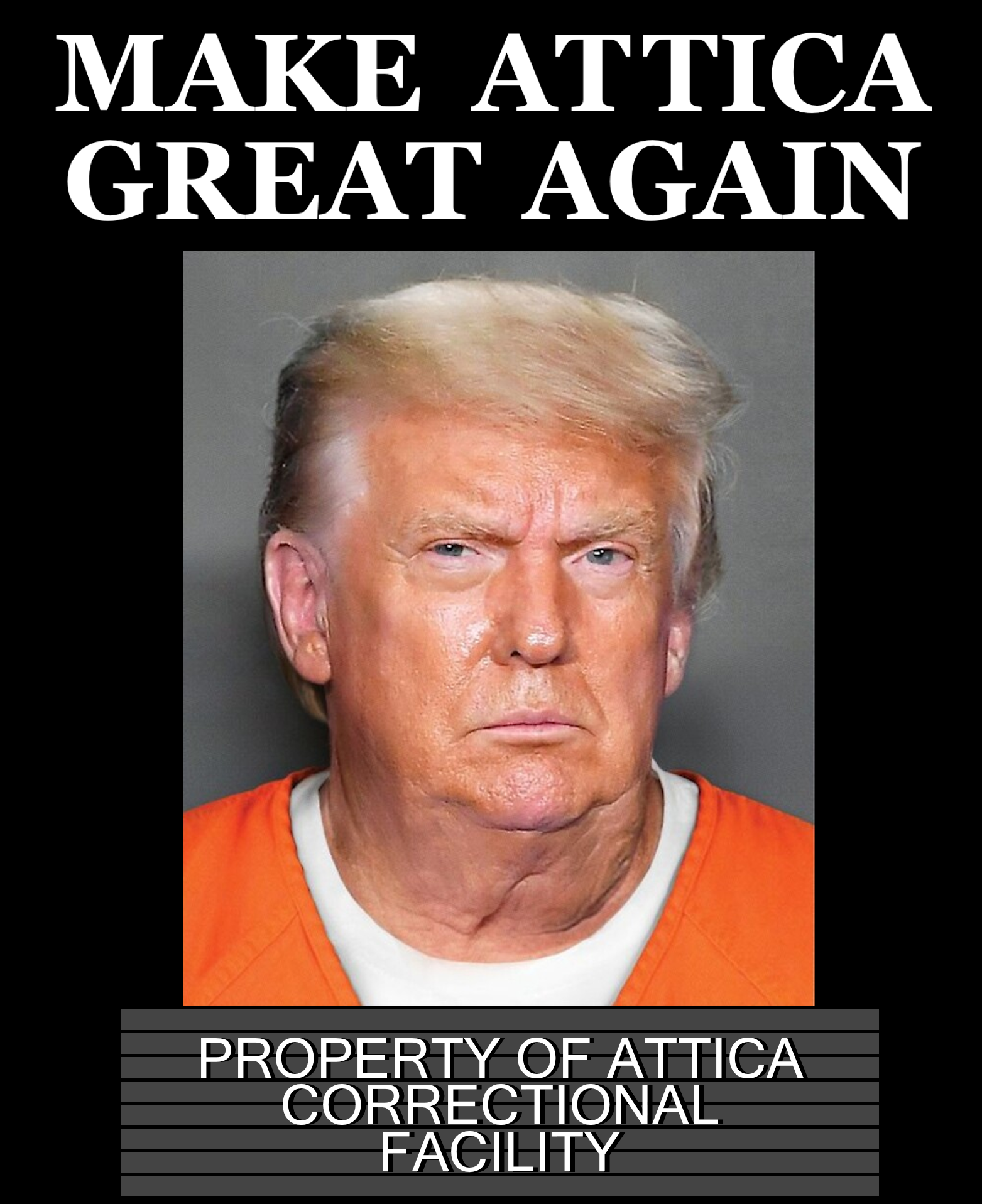 High Quality Make Attica Great Again Donald Trump Meme Blank Meme Template