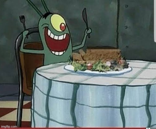 Plankton Holographic Meatloaf My Favorite | image tagged in plankton holographic meatloaf my favorite | made w/ Imgflip meme maker