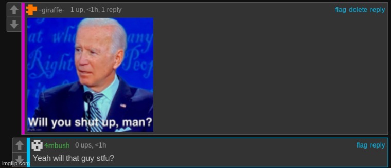 4mbush is an idiot | made w/ Imgflip meme maker