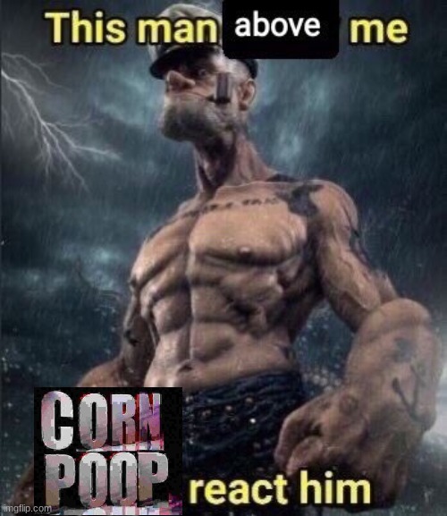 this man above me fish react him | image tagged in this man above me fish react him | made w/ Imgflip meme maker