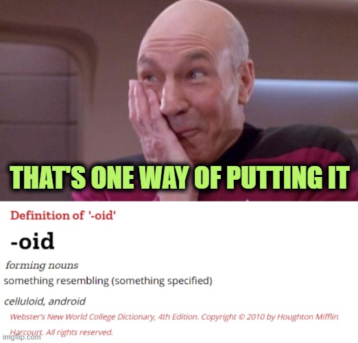 THAT'S ONE WAY OF PUTTING IT | image tagged in picard oops | made w/ Imgflip meme maker