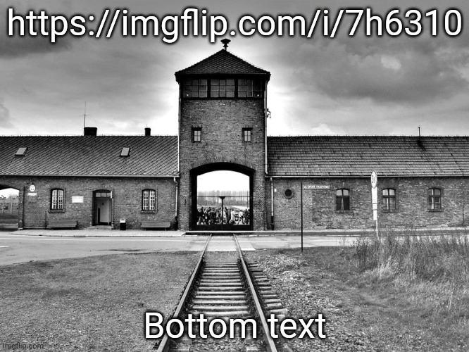 For those who are uneducated | https://imgflip.com/i/7h6310; Bottom text | image tagged in aushwitz | made w/ Imgflip meme maker