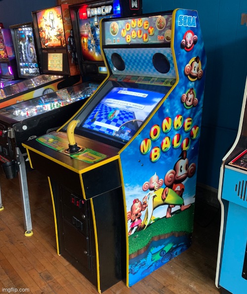 Original Monkey Ball arcade | made w/ Imgflip meme maker