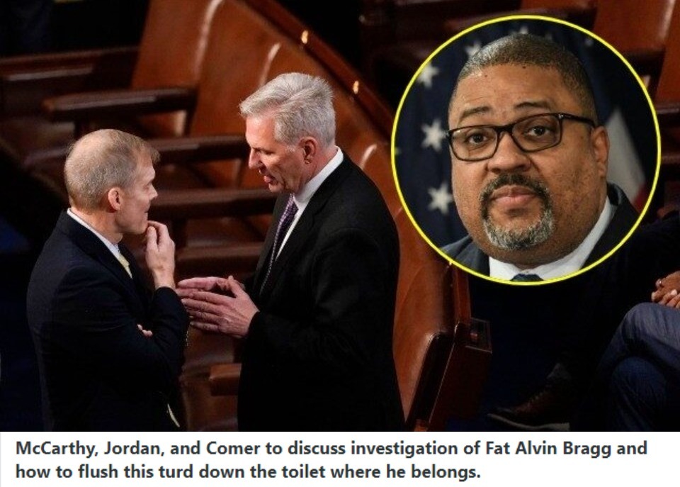 McCarthy, Jordan, and Comer to discuss ways to flush this turd down the toilet where he belongs. | image tagged in fat alvin,alvin bragg,fat turd,turd,flush the toilet,shitpost | made w/ Imgflip meme maker