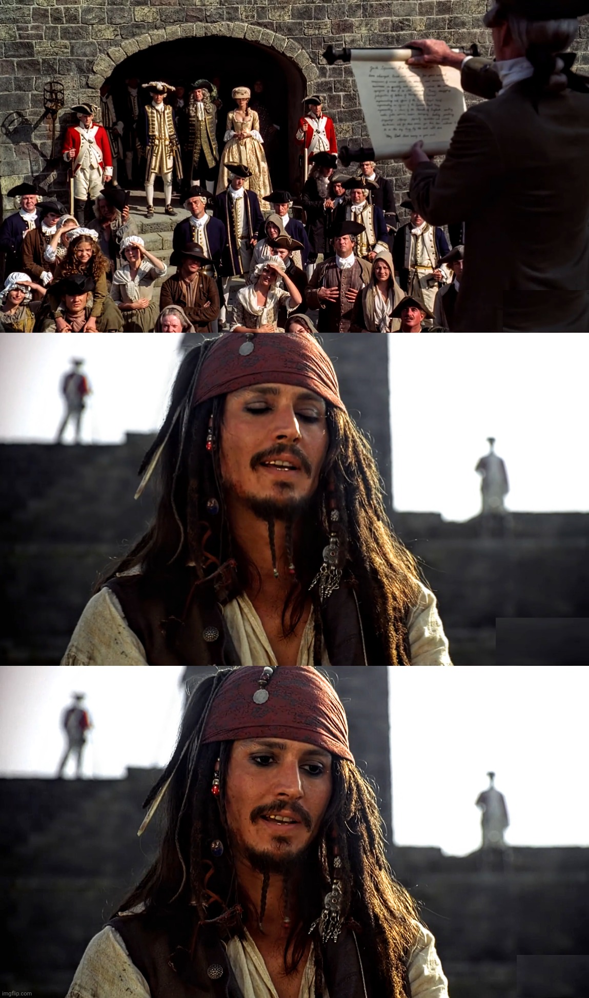 It's CAPTAIN Jack Sparrow Blank Meme Template