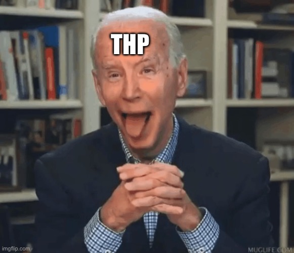 Jo Biden Licking Lips | THP | image tagged in jo biden licking lips | made w/ Imgflip meme maker