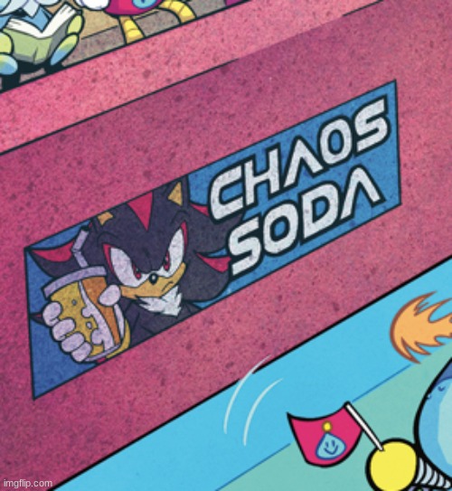 he has become a marketing icon | image tagged in chaos soda | made w/ Imgflip meme maker