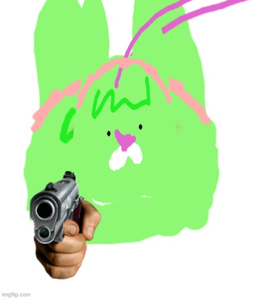 image tagged in badly drawn distorted tweak with gun | made w/ Imgflip meme maker