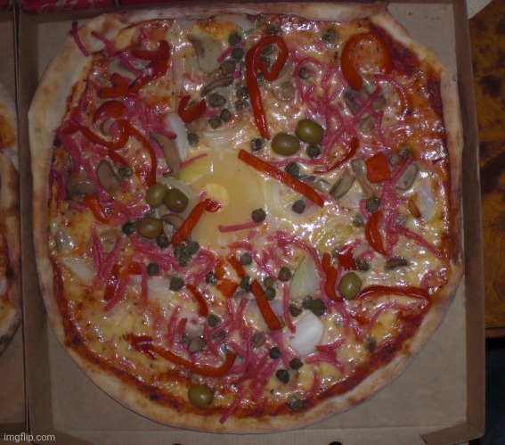 WHY IS THERE A POOL IN THE MIDDLE. | made w/ Imgflip meme maker