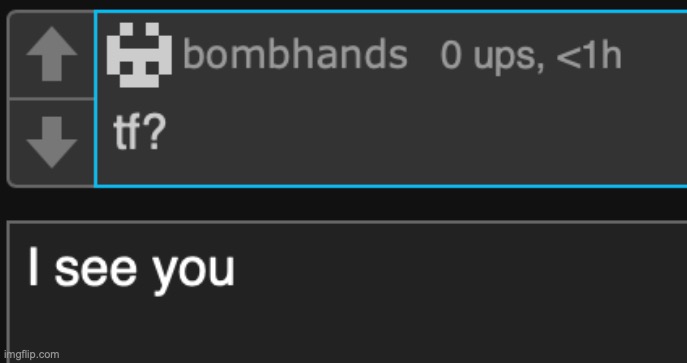 made w/ Imgflip meme maker