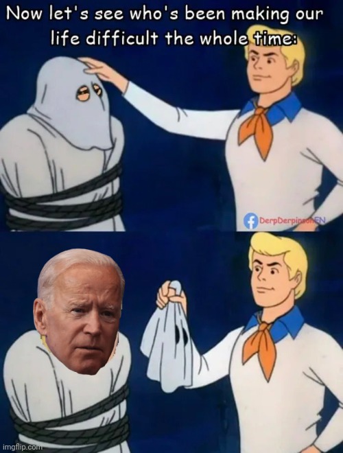 With all the talk about Trump | image tagged in democratic party,karens,party of hate,creepy joe biden,inflation,corruption | made w/ Imgflip meme maker