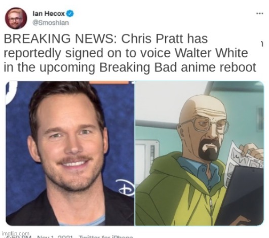 chris pratt my beloved | made w/ Imgflip meme maker