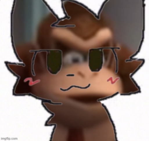 me when uhmmm Donkey Kong i like DK i'm a DK liker i like kissing DK on the lips | made w/ Imgflip meme maker