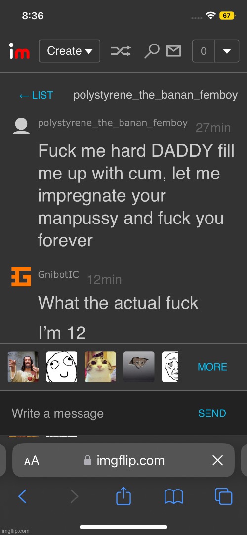 Naw what | made w/ Imgflip meme maker