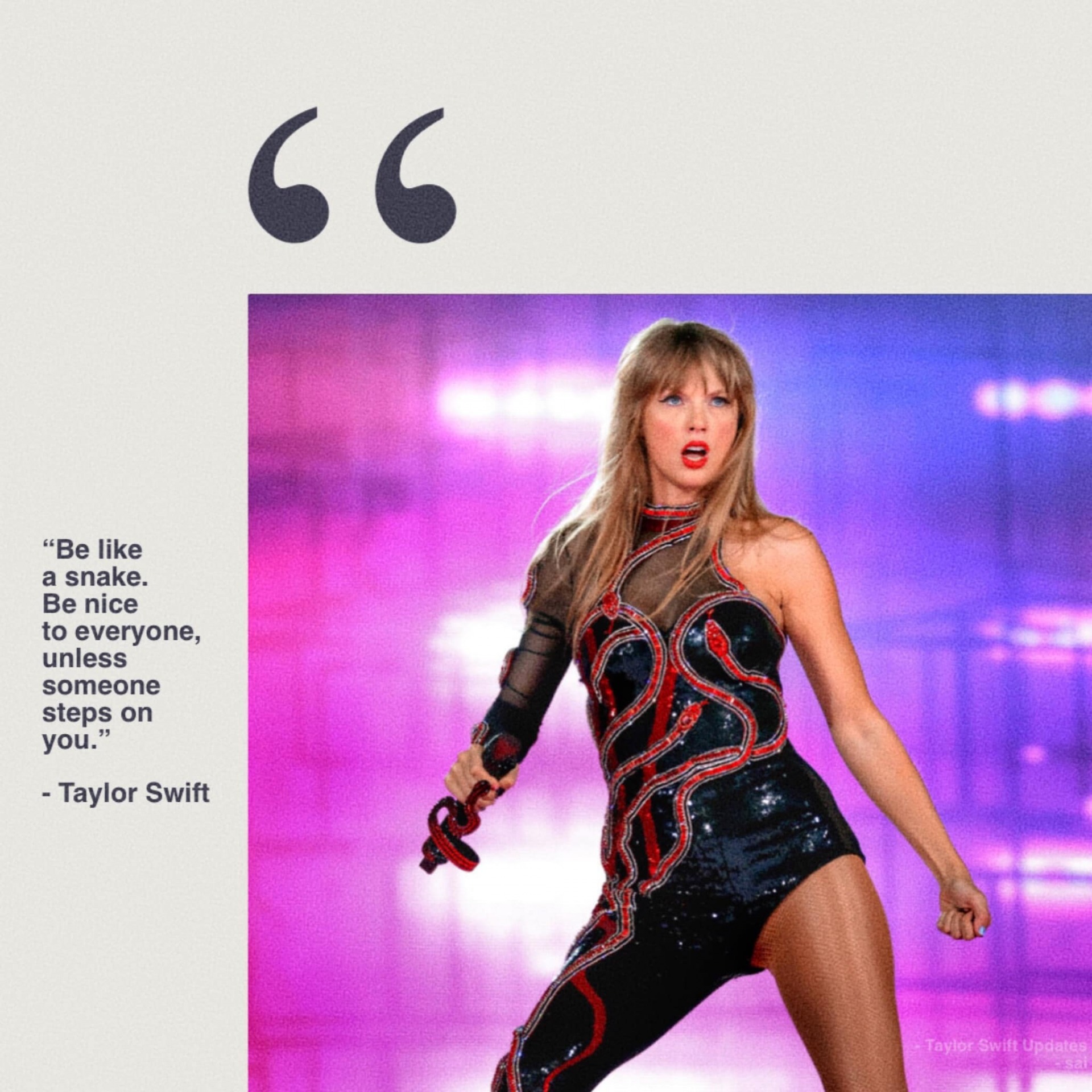 Taylor Swift quote Blank Meme Template