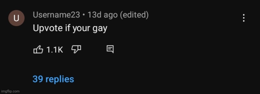Bruh | image tagged in gay,youtube,youtube comments,youtube comment | made w/ Imgflip meme maker