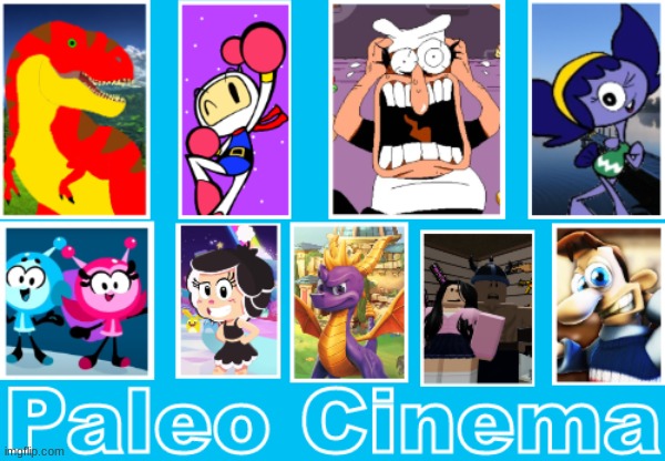 Fan made studio update.mp3 | image tagged in paleo cinema updated | made w/ Imgflip meme maker