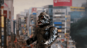 Gorilla-Ju rage | image tagged in gifs | made w/ Imgflip images-to-gif maker