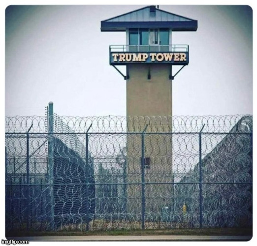 The New Trump Tower - Where Vacancies Are Always Assured | image tagged in trump,donald trump,trump tower,prison,funny,memes | made w/ Imgflip meme maker