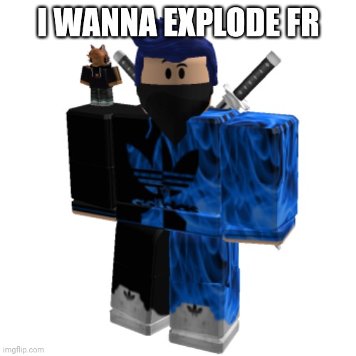 Zero Frost | I WANNA EXPLODE FR | image tagged in zero frost | made w/ Imgflip meme maker