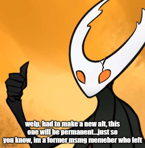 you don't need to know who i am (oh wait, using temp mail makes my account self destruct after 10 minutes) | welp, had to make a new alt, this one will be permanent...just so you know, im a former msmg memeber who left | image tagged in e | made w/ Imgflip meme maker