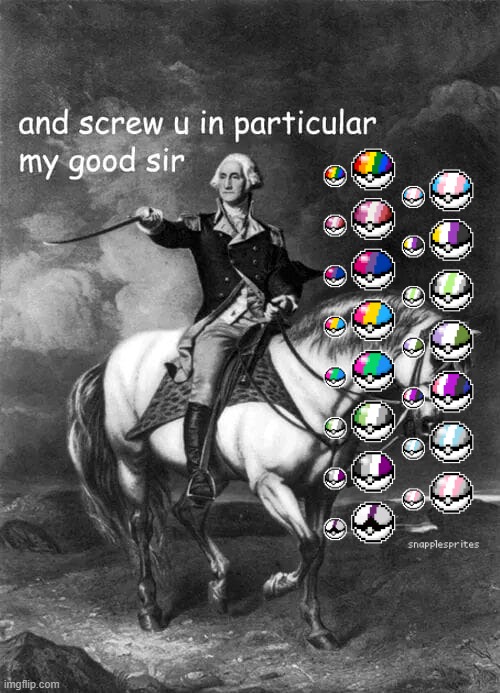 George Washington and screw u in particular my good sir | image tagged in george washington and screw u in particular my good sir | made w/ Imgflip meme maker