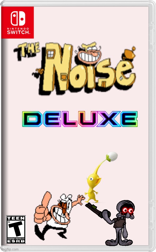 THE NOISE | image tagged in nintendo switch,the noise,memes,fake | made w/ Imgflip meme maker
