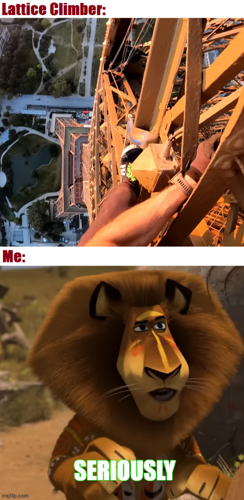 SERIOUSLY | image tagged in alex the lion | made w/ Imgflip meme maker