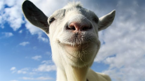 smiling goat Blank Meme Template