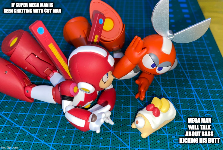 Mega Man and Rokko-chan - Imgflip