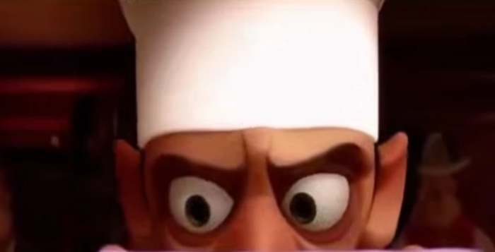 Confused And Angry Chef Skinner Whilst Reading Letter Blank Meme Template
