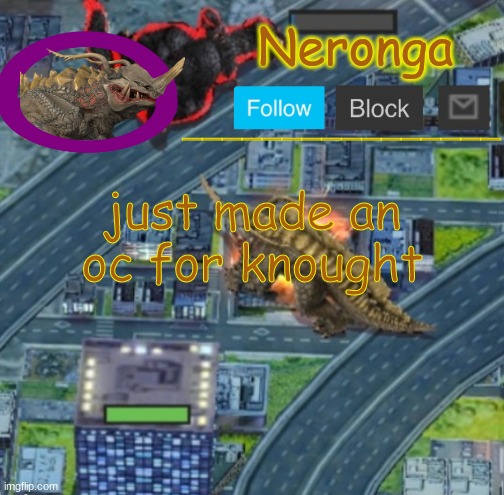 gterfw | just made an oc for knought | made w/ Imgflip meme maker