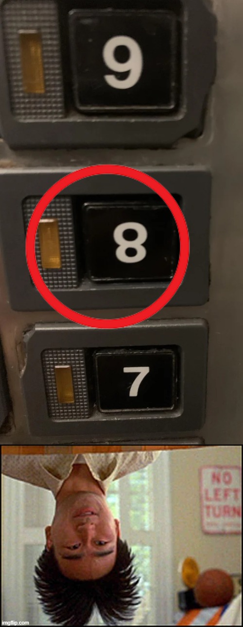 image tagged in long duck dong upside down,you had one job,elevator,memes | made w/ Imgflip meme maker