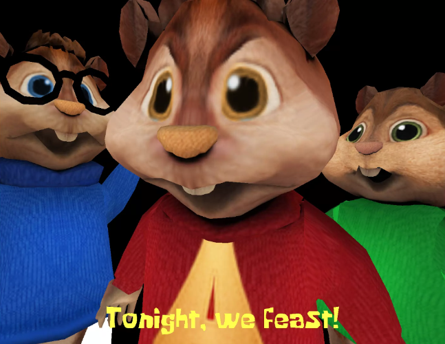 stupid chipmunks (REPOST) Blank Meme Template