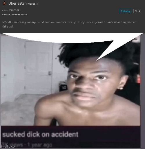 image tagged in sucked dick on accident | made w/ Imgflip meme maker