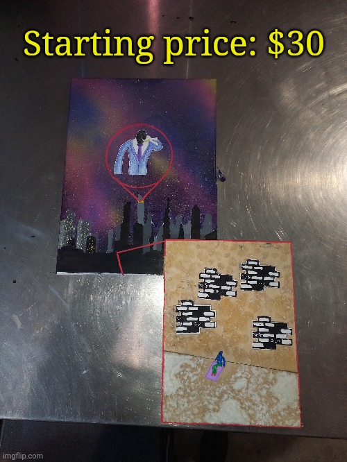 Starting price: $30 | made w/ Imgflip meme maker