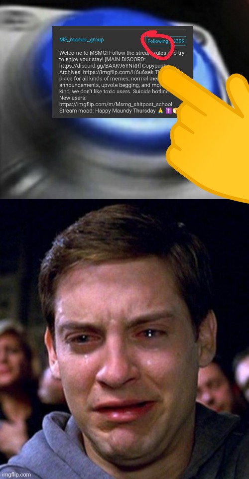 It's for the best | image tagged in crying peter parker | made w/ Imgflip meme maker