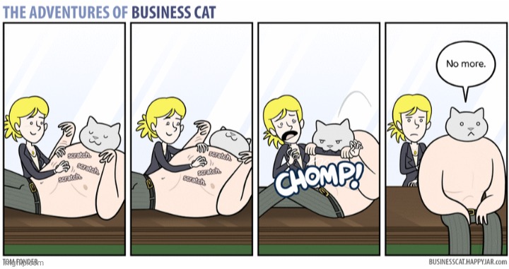 The Adventures of Business Cat #25 | made w/ Imgflip meme maker