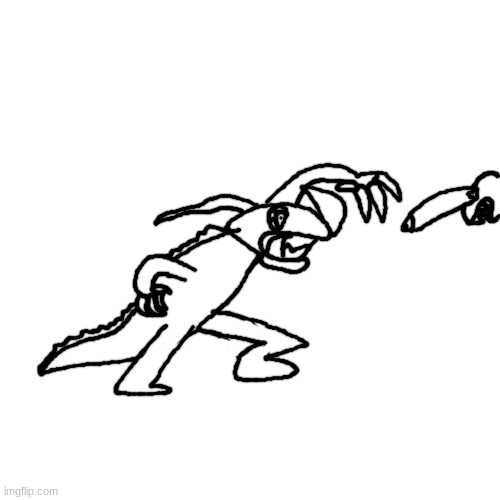 pov: .2 seconds before reptilicus gets the everloving shit beaten out of him | made w/ Imgflip meme maker