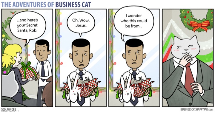 The Adventures of Business Cat #23 | made w/ Imgflip meme maker