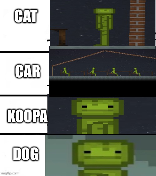 protogen reaction | CAT; CAR; KOOPA; DOG | image tagged in melon playground,memes | made w/ Imgflip meme maker