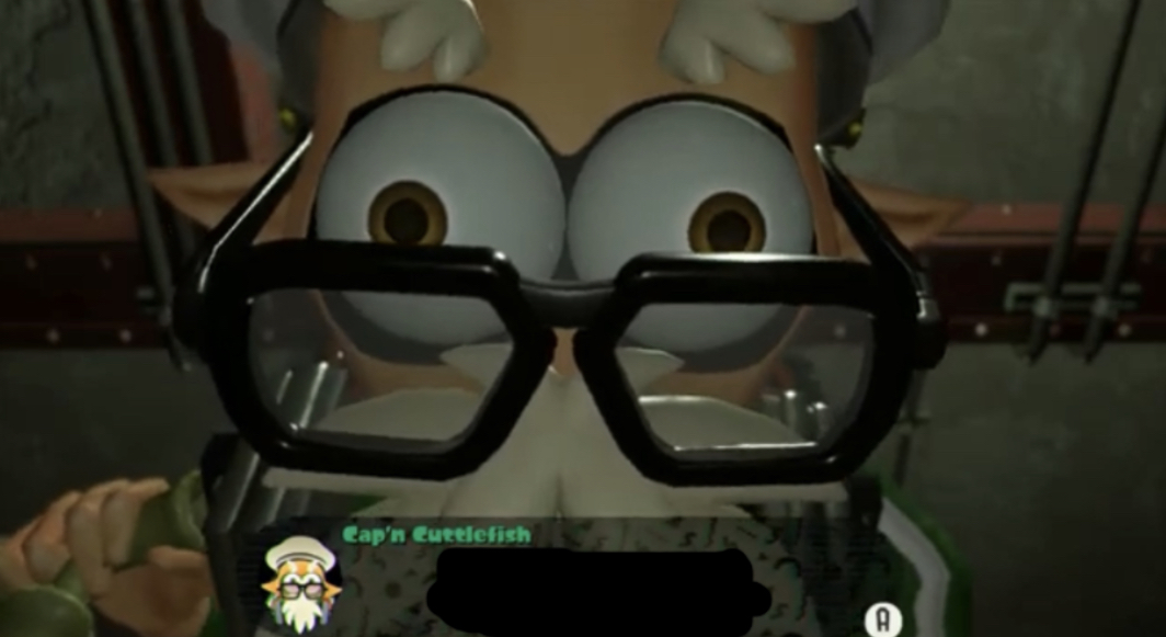 Cap’n cuttlefish talking to you Blank Meme Template