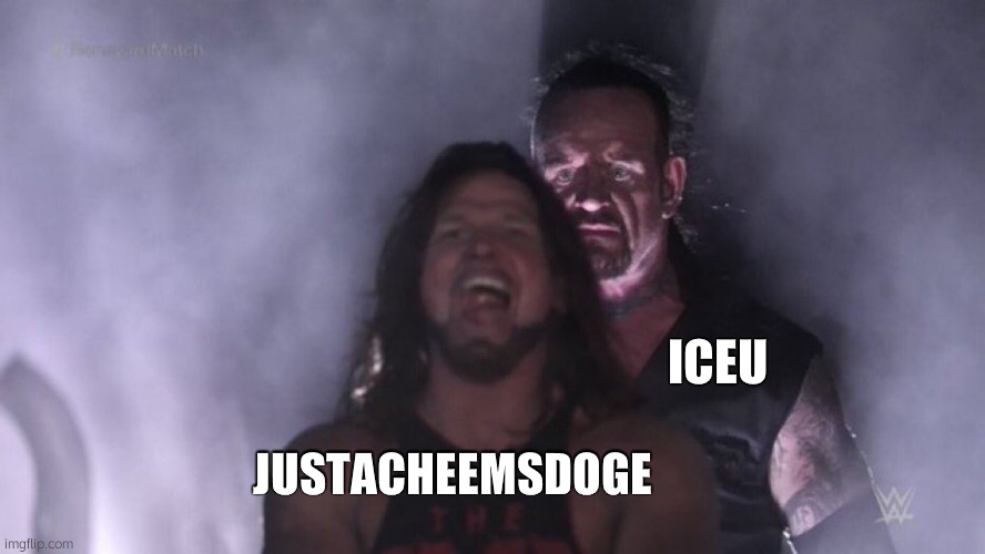 JustACheemsDoge is about to go in for 1s place, I know it. | ICEU; JUSTACHEEMSDOGE | image tagged in imgflip,imgflip users,meanwhile on imgflip | made w/ Imgflip meme maker