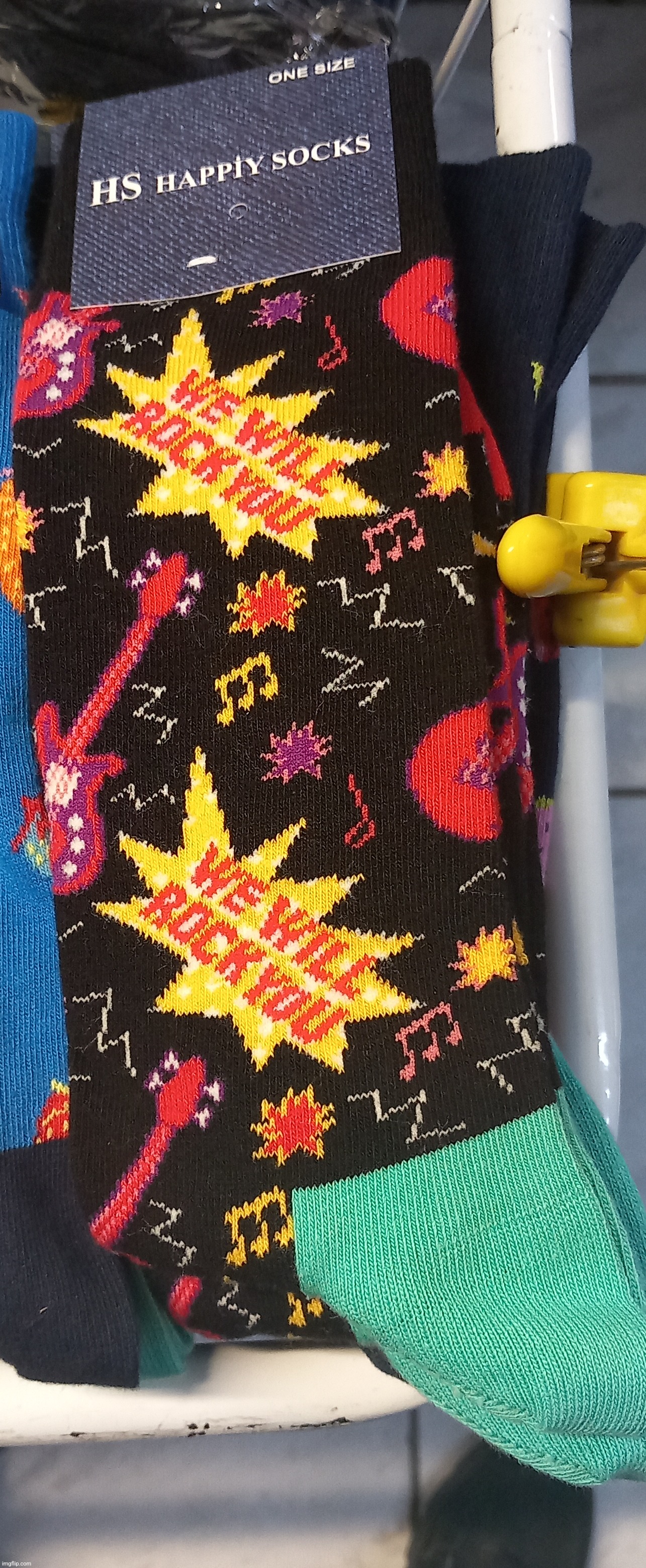 Rock n roll socks | made w/ Imgflip meme maker