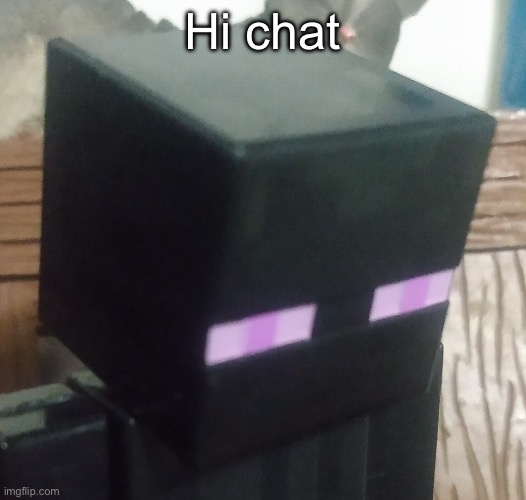 tall black man | Hi chat | image tagged in tall black man | made w/ Imgflip meme maker