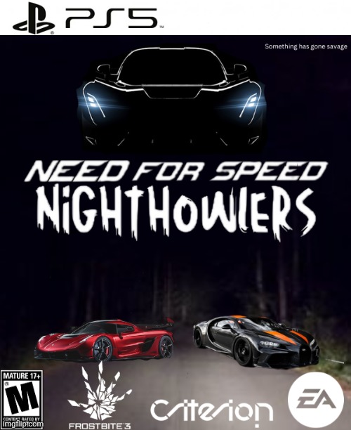 Need for speed nighthowlers fan made cover art, this game will take place in rainforest district zootopia after the motorfest | image tagged in need for speed,zootopia | made w/ Imgflip meme maker