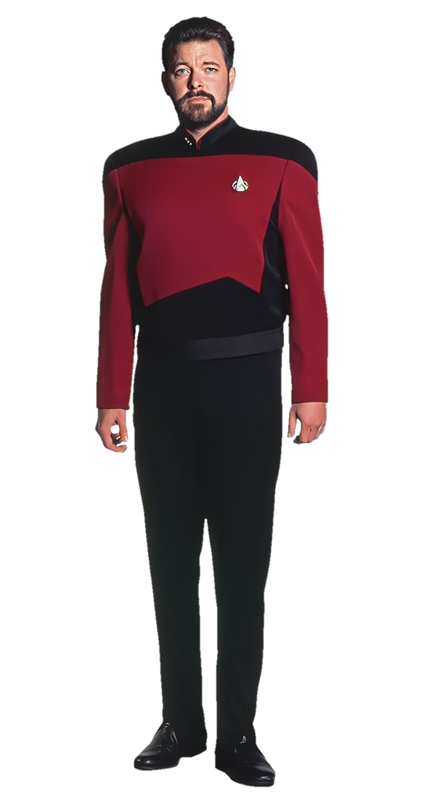 High Quality Will Riker Transparent Background Blank Meme Template